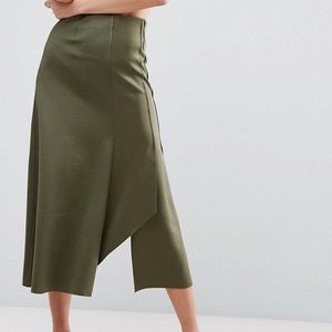ASOS Chic jagged edge jersey skirt